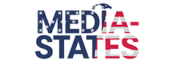 Media States ll logo featuring a playful and original design reflecting the site’s quirky and humorous identity